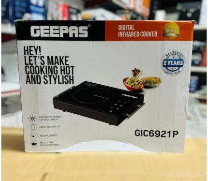 GEEPAS 2000W Digital Infrared Cooker-6921