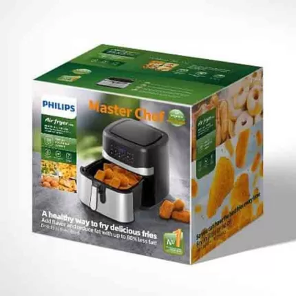 Philips MasterChef Airfryer 7.5L Capacity Digital Airfryer with Rapid Air Technology
