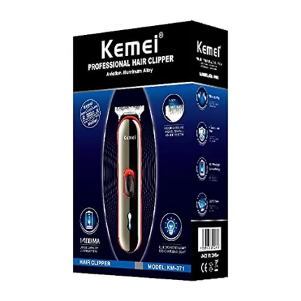 Kemei KM-371 Salon Professional Electric Lithium Battery Fast Charging Push Baby Clippers Hair Clipper Trimmer