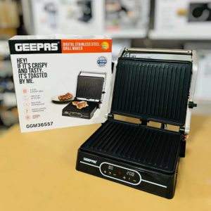 Geepas Digital Stainless Steel Grill Maker GGM36557