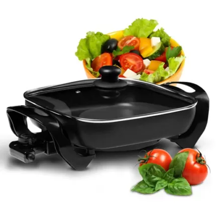 Multi-Functional Electric Pan - Make Curries/Pizza/Fry Vegetables and more...