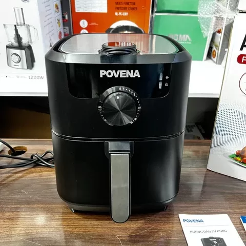 POVENA Air Fryer, Vacuum Fryer 5.5l-1500W, Perfect Frying, Limiting Fat by  80% PVN-5522 - Electronica Pakistan