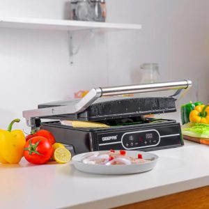 Geepas Digital Stainless Steel Grill Maker GGM36557
