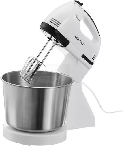 250W Stand Mixer - 2qt, 7 Speeds, Portable & Versatile