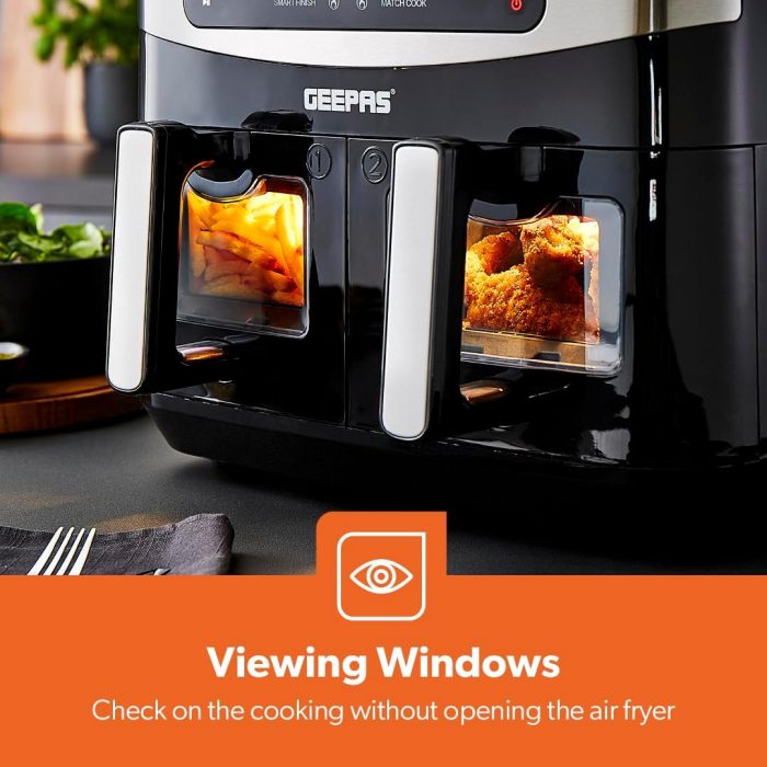 Geepas Dual Zone Air Fryer
