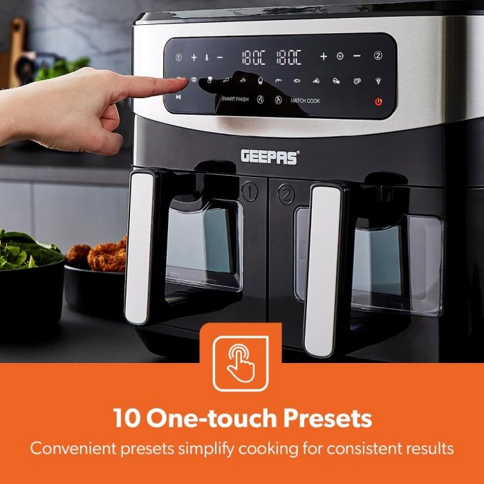 Geepas Dual Zone Air Fryer
