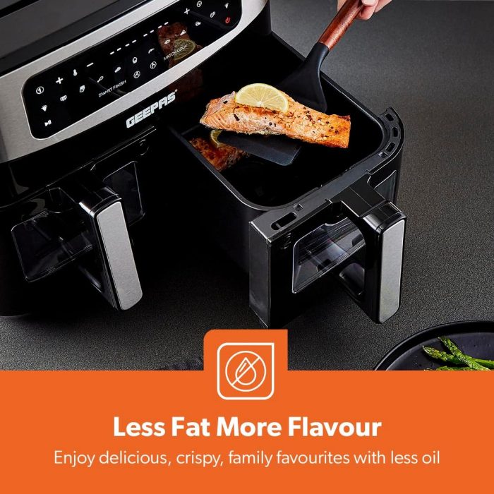 Geepas Dual Zone Air Fryer