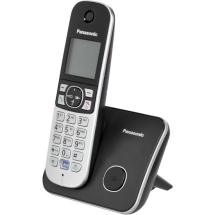 Panasonic KX-TG6811GB Black KX-TG6811GB, DECT Telephone, KX-TG6811GB (KX-TG6811GB, DECT Telephone, 120 Entries, Caller ID, Black)