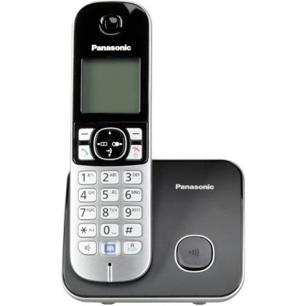 Panasonic KX-TG6811GB Black KX-TG6811GB, DECT Telephone, KX-TG6811GB (KX-TG6811GB, DECT Telephone, 120 Entries, Caller ID, Black)