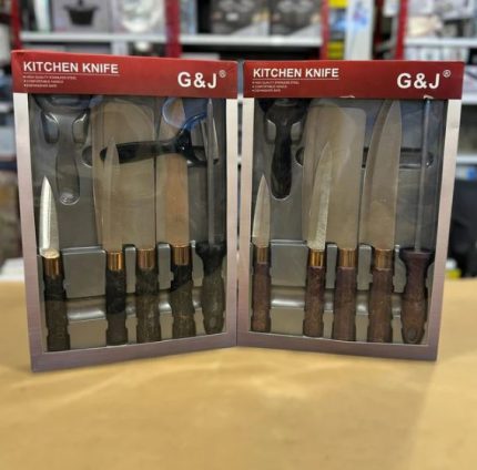 G & J 6pcs Kitchen Knife Set