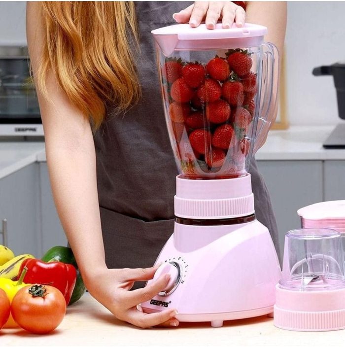 Geepas 3 In 1 blender green 400W 1.6 liters GSB1514