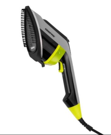 Geepas GGM25019Handheld Garment Steamer for Clothes, Fabric and Drapes,1650-1950Watts, 400ml Water Tank, 20 Minutes of Continuous Steam, Vacation Essentials,
