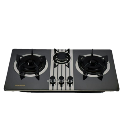 Geepas Glass Triple Burner Gas Stove GGC6873