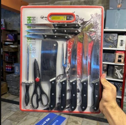 Lot Imported 11 in 1 Kitchen Knives Set